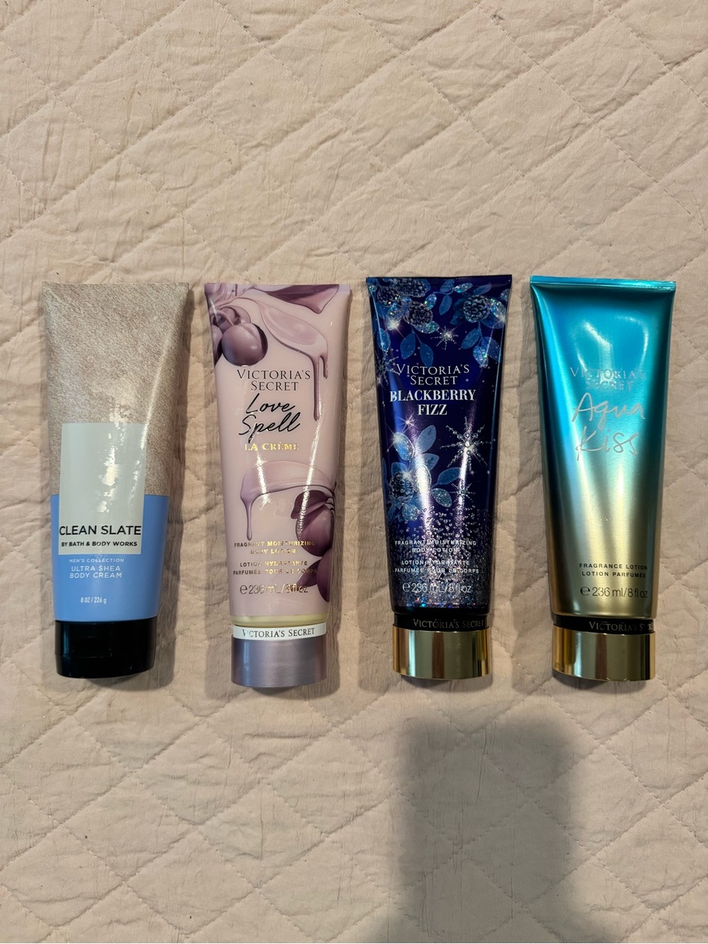 4 piece set of Victoria's Secrets lotions